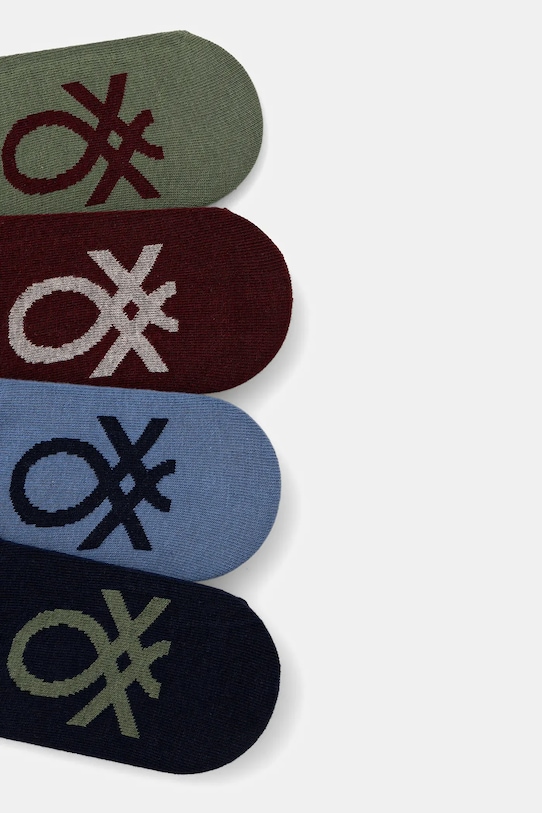United Colors of Benetton skarpetki dziecięce 4-pack 6AO50704G.G.seasonal granatowy AW25