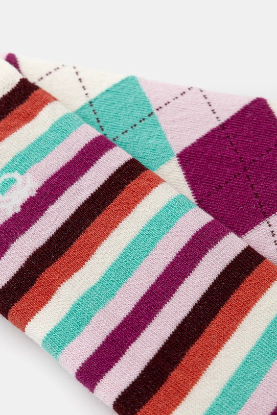 Дитячі шкарпетки United Colors of Benetton 2-pack 6AO30704B.G.seasonal рожевий AW25