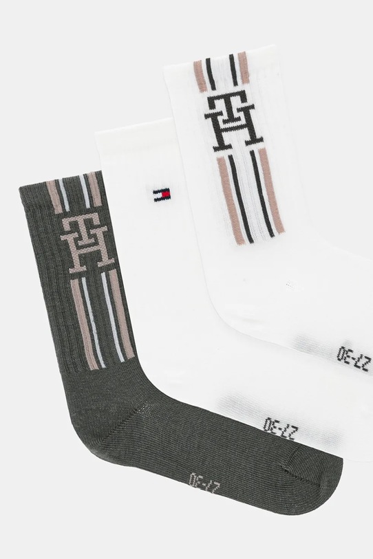 Tommy Hilfiger skarpetki dziecięce 3-pack 701236331.9BYA zielony AW25