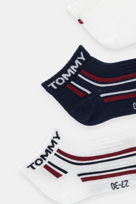 Παιδικές κάλτσες Tommy Hilfiger 3-pack 701236332.9BYA λευκό AW25