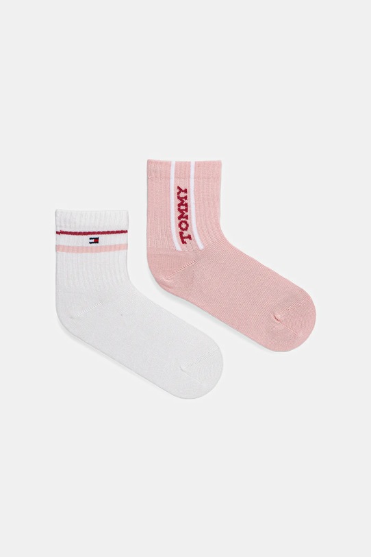 Tommy Hilfiger skarpetki dziecięce 2-pack różowy 701236339.9BYA