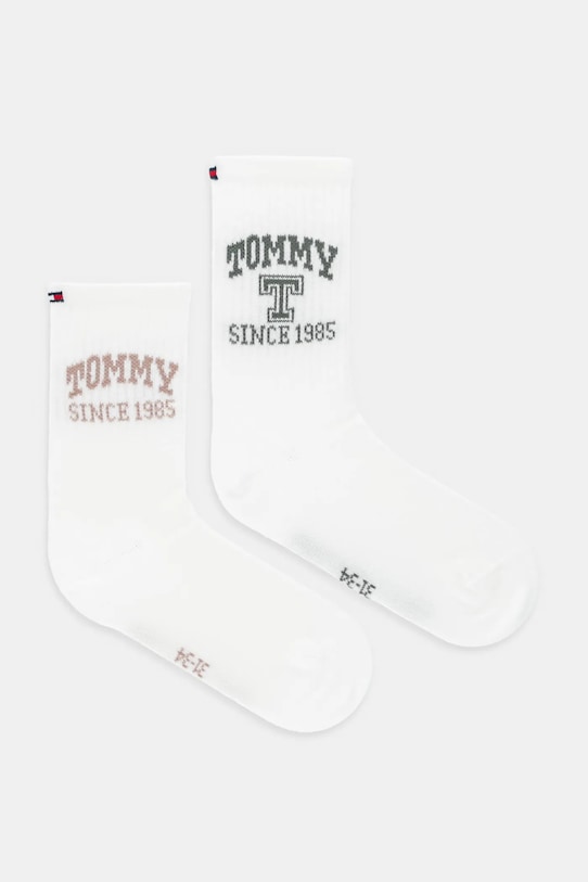 Παιδικές κάλτσες Tommy Hilfiger 2-pack λευκό 701236411.9BYA