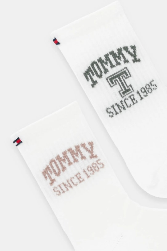Παιδικές κάλτσες Tommy Hilfiger 2-pack 701236411.9BYA λευκό AW25