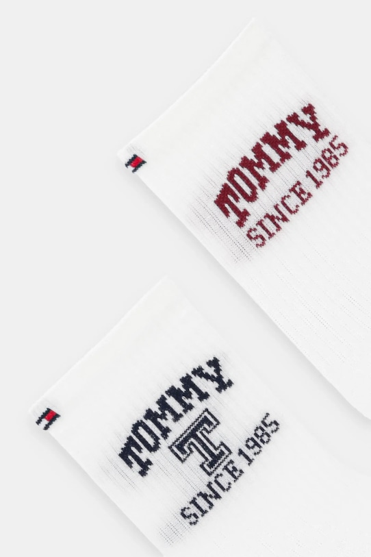 Παιδικές κάλτσες Tommy Hilfiger 2-pack 701236411.9BYA λευκό AW25