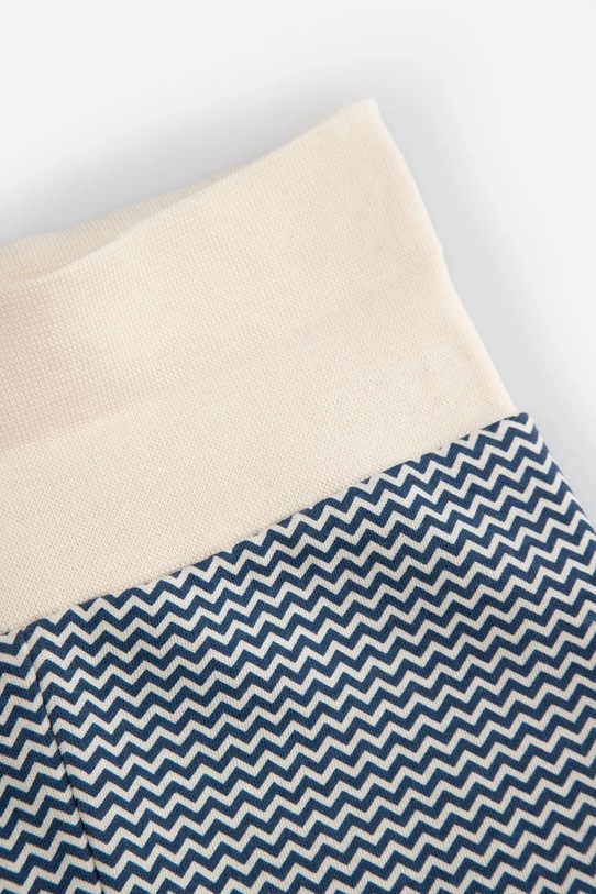 Chłopiec Coccodrillo legginsy bawełniane niemowlęce ZC5122104FBN beżowy
