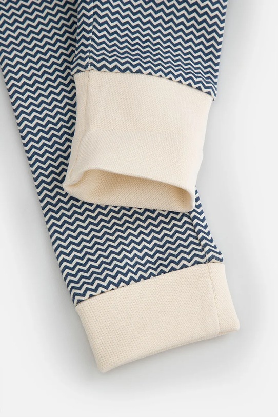 Coccodrillo legginsy bawełniane niemowlęce beżowy ZC5122104FBN
