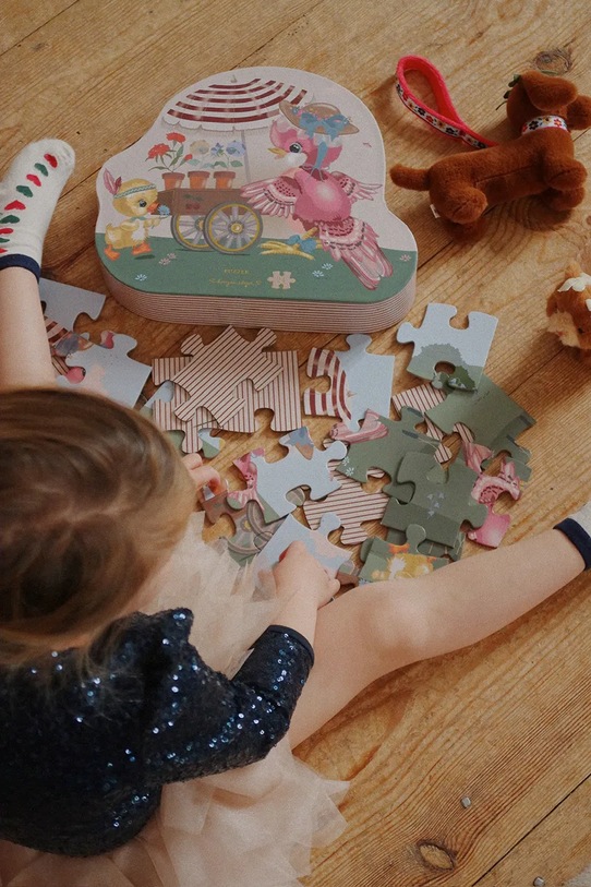 Chłopiec Konges Sløjd skarpetki dziecięce 2 PACK JAQUARD SOCKS 2-pack KS104173.9BYA granatowy