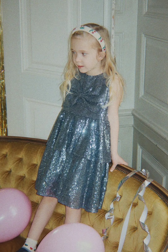 Konges Sløjd skarpetki dziecięce 2 PACK JAQUARD SOCKS 2-pack granatowy KS104173.9BYA