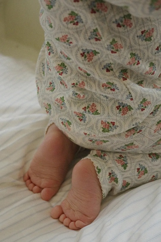 Konges Sløjd legginsy bawełniane dziecięce MINNIE PANTS GOTS KS104378.9BYA
