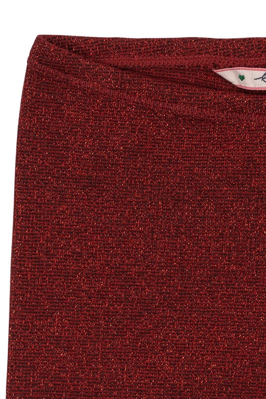 Chłopiec Konges Sløjd legginsy dziecięce ROLI PANTS KS104416.9BYA czerwony