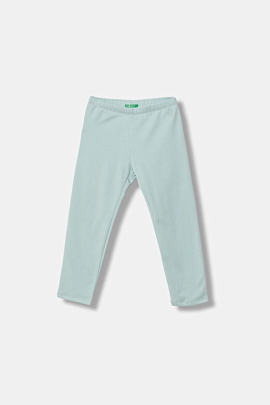 United Colors of Benetton legginsy dziecięce z elastanem turkusowy 3K1CGF019.P.Seasonal