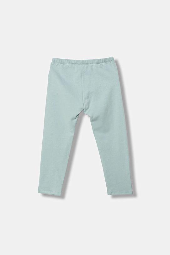United Colors of Benetton legginsy dziecięce 3K1CGF019.P.Seasonal turkusowy AW25