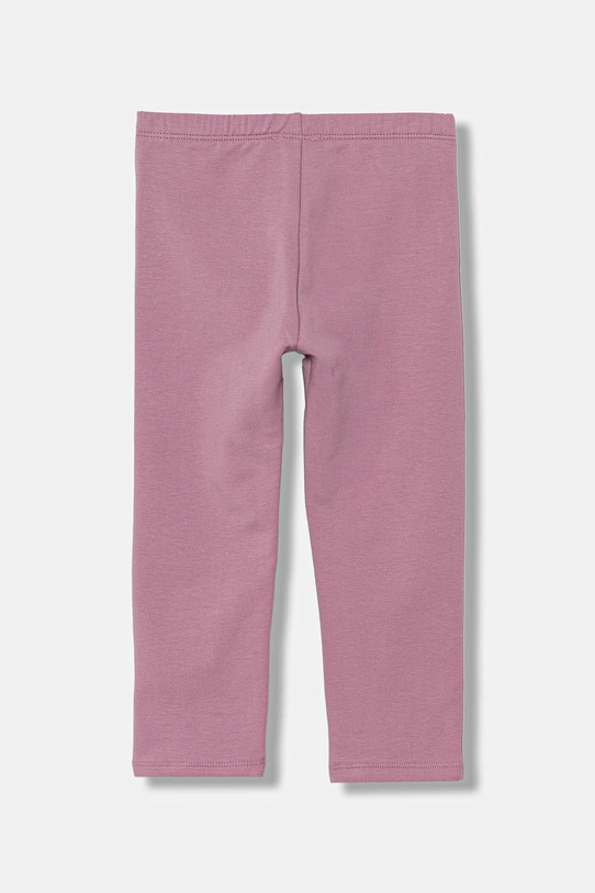 United Colors of Benetton legginsy dziecięce 3K1CGF019.P.Seasonal różowy AW25