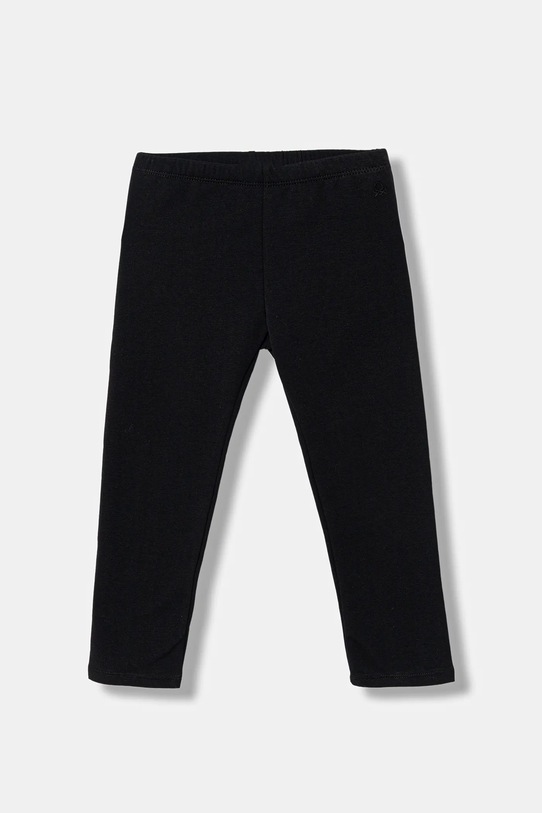 United Colors of Benetton legginsy dziecięce z elastanem czarny 3K1CGF019.P.Seasonal
