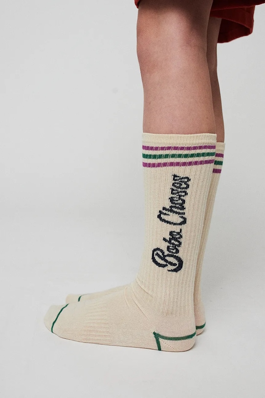 Bobo Choses șosete copii alb 225BI001