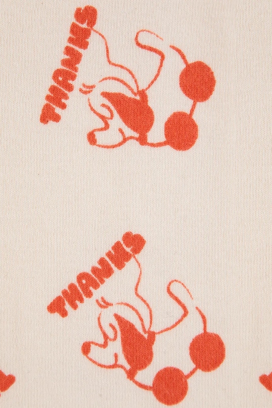 Chłopiec Bobo Choses legginsy niemowlęce Rolling Dog 225FB010 beżowy