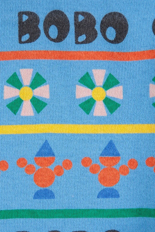 Chłopiec Bobo Choses legginsy niemowlęce Toys 225FB011 niebieski