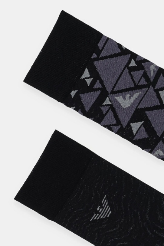Emporio Armani Underwear skarpetki 2-pack EM000543.AF18165 czarny AW25