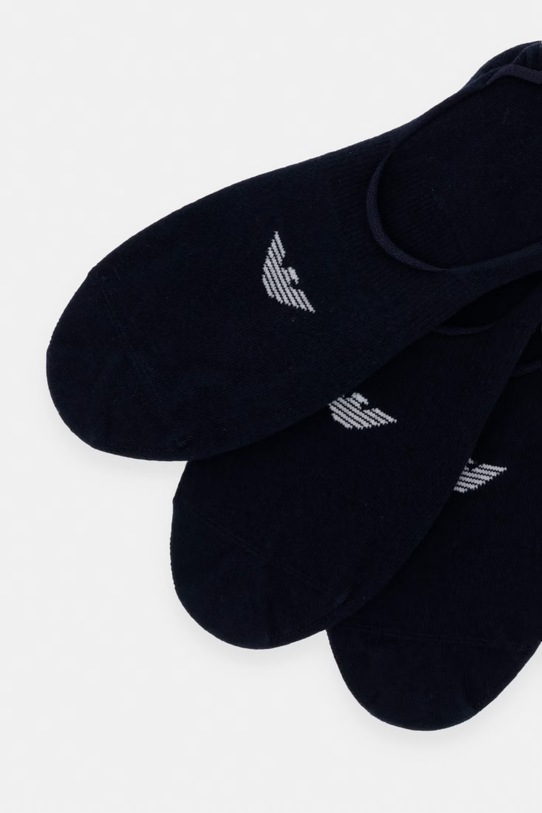 Emporio Armani Underwear skarpety stopki męskie 3-pack EM000548.AF14446 granatowy SS26