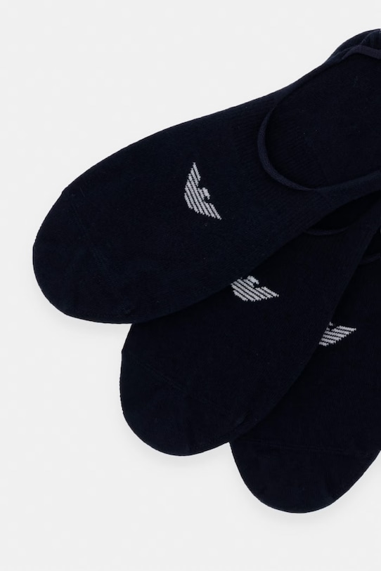 Emporio Armani Underwear skarpety stopki męskie 3-pack EM000548.AF14446 granatowy SS26