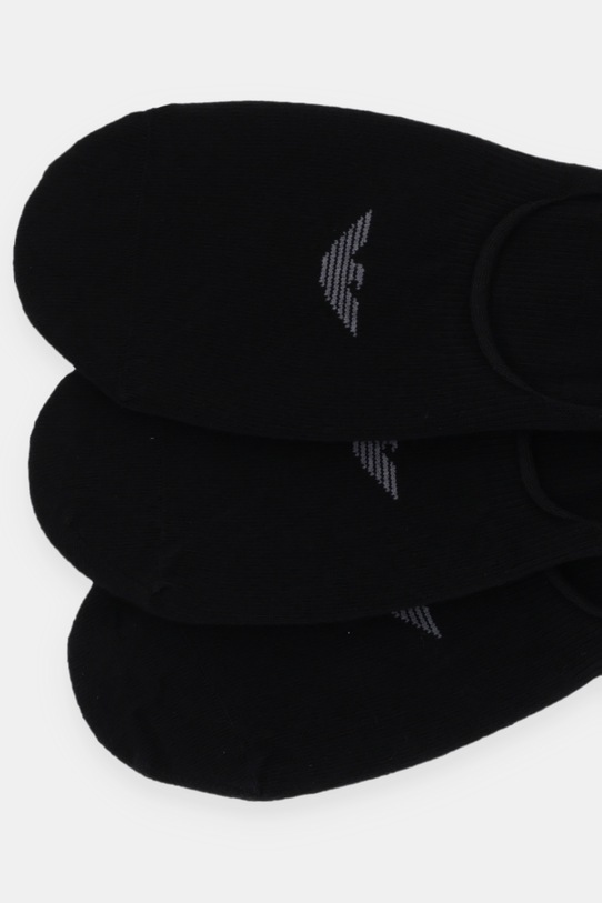 Emporio Armani Underwear stopki 3-pack EM000548.AF14446 czarny AW25