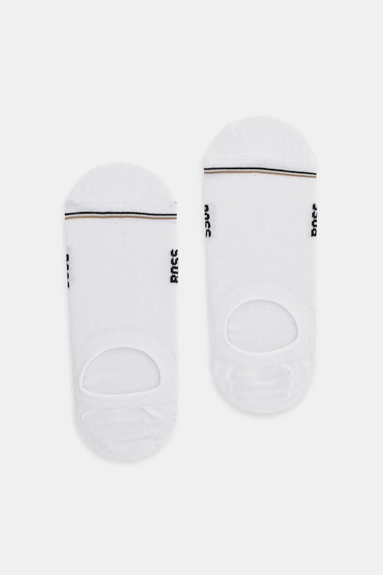 Ponožky BOSS 2-pak krátke ponožky biela 50522704