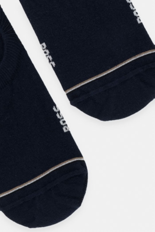 BOSS skarpety stopki męskie z bawełną 2P LC Iconic CC 2-pack 50522704 granatowy SS26