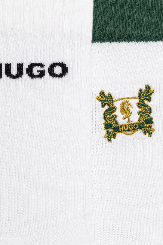 HUGO șosete 2-pack 50543173 alb AW25