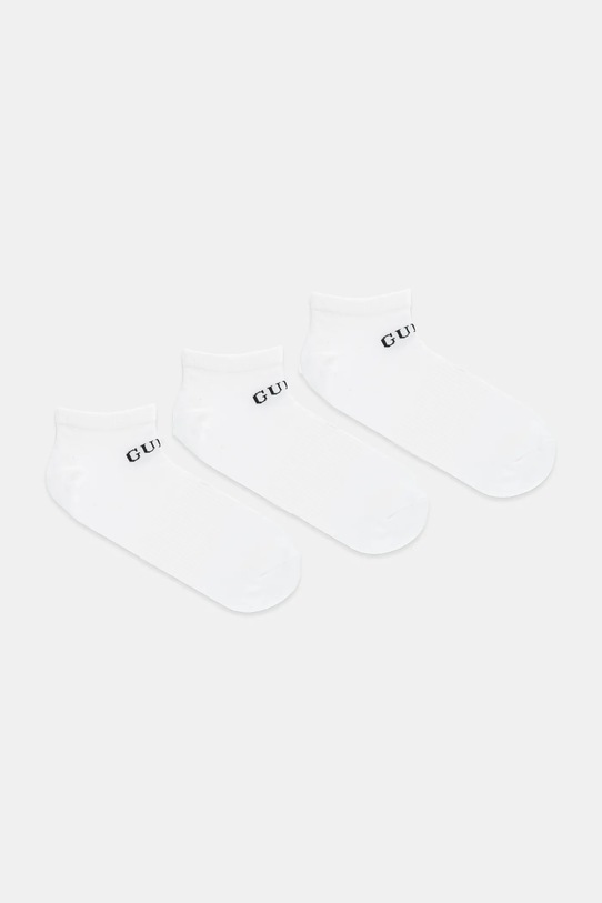 Guess șosete 3-pack sosete lungi alb U4YG50.Z3F60