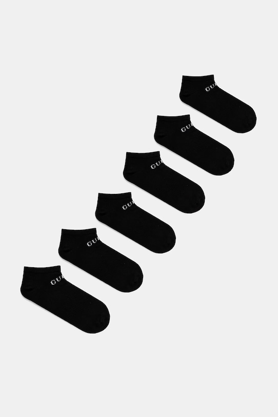 Guess șosete 6-pack sosete lungi negru U4YG51.Z3F60