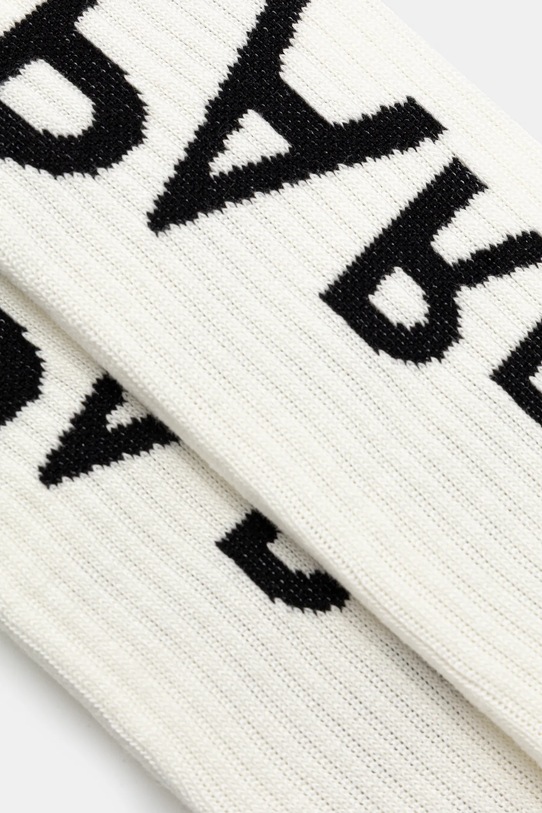 Ponožky by Parra Reversed flag logo crew 54455 béžová AW25