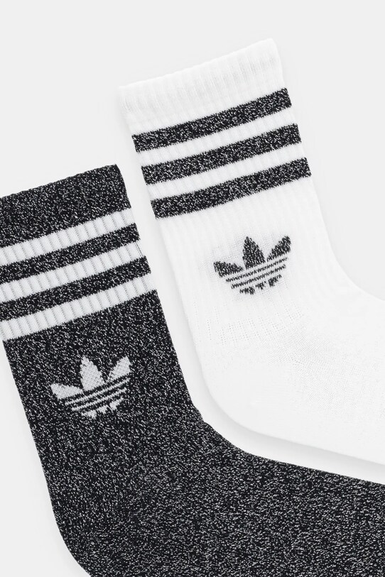 Носки adidas Originals 3-Stripes 2 шт JV6049 чёрный AW25