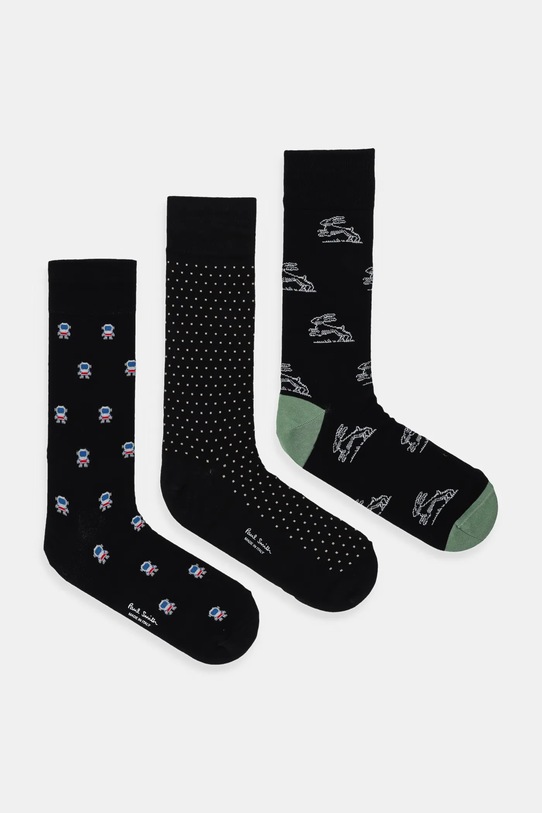 Носки Paul Smith 3 шт длинные носки чёрный M1A.SOCK.TNOV