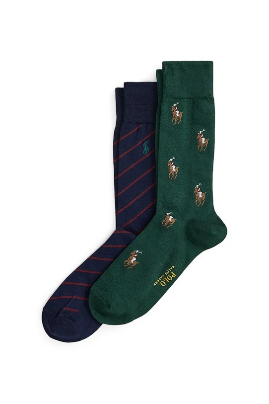 Polo Ralph Lauren skarpetki 2-pack skarpetki długie multicolor 449865795