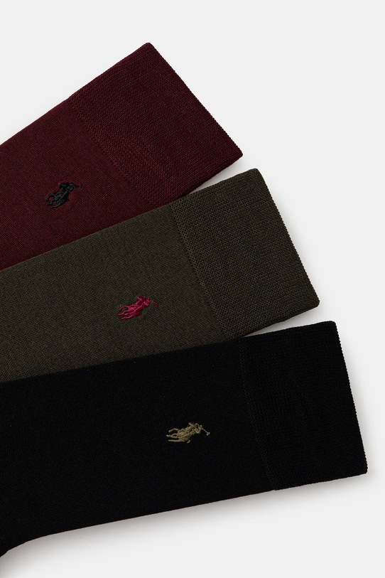 Polo Ralph Lauren skarpety 3-pack 449958868 czarny AW25