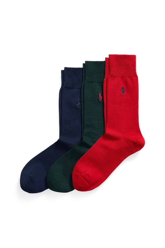 Polo Ralph Lauren skarpety 3-pack skarpetki długie multicolor 449958868