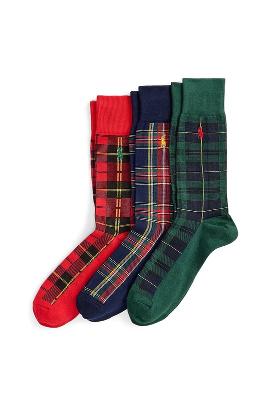 Κάλτσες Polo Ralph Lauren 3-pack 449P04716 πολύχρωμο AW25