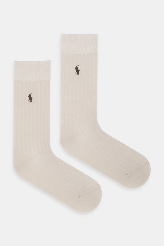 Polo Ralph Lauren skarpetki 2-pack skarpetki długie beżowy 449P05399