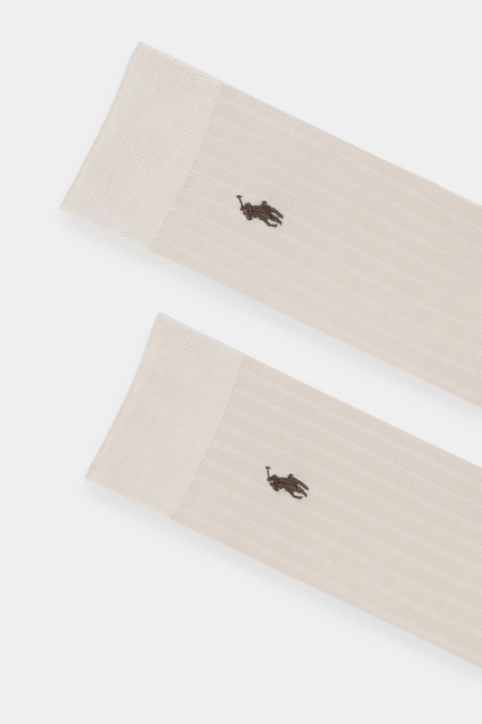 Polo Ralph Lauren skarpetki 2-pack 449P05399 beżowy AW25