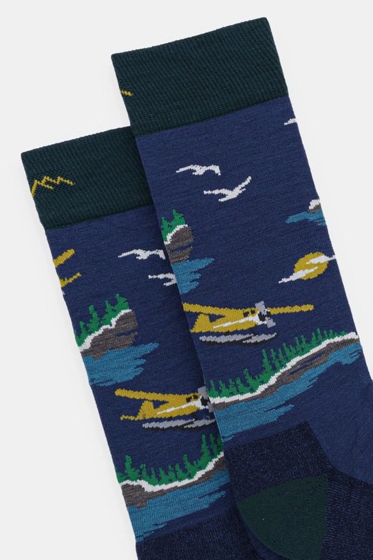 Носки с примесью шерсти Darn Tough 6120 тёмно-синий AW25