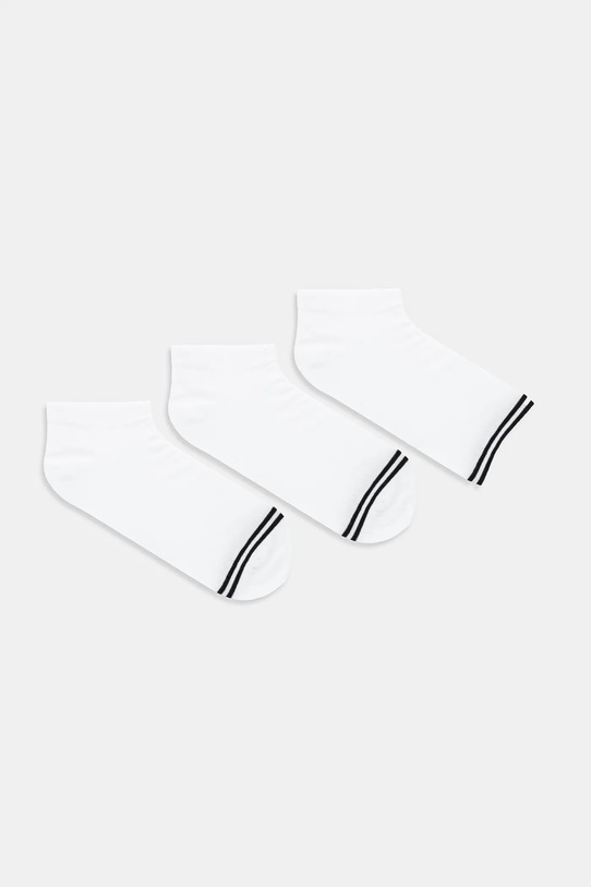 Pepe Jeans skarpetki 3-pack skarpetki krótkie biały PMU30044