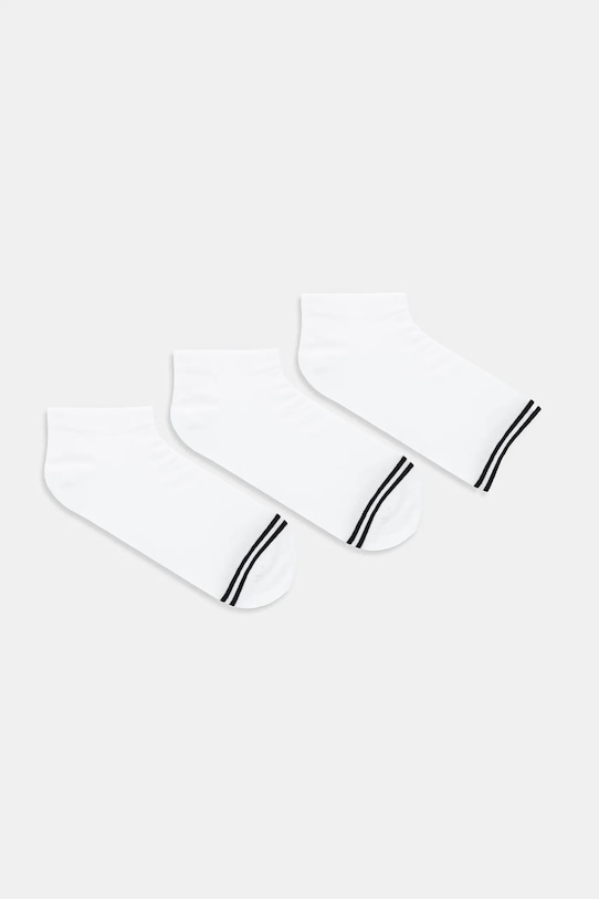 Ponožky Pepe Jeans 3-pack krátké ponožky bílá PMU30044