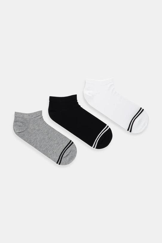 Pepe Jeans skarpetki 3-pack skarpetki krótkie szary PMU30044