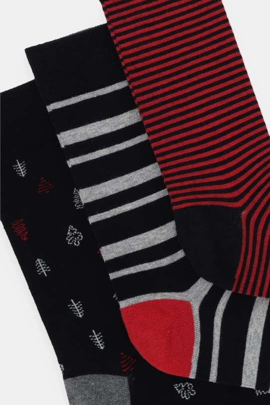 Pepe Jeans skarpetki 3-pack PMU30072 czerwony AW25