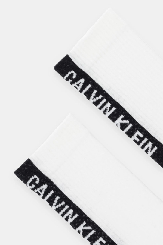 Calvin Klein Jeans skarpetki 2-pack 701235977 biały AW25