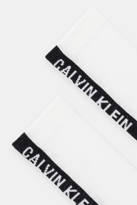 Ponožky Calvin Klein Jeans 2-pak 701235977 biela AW25