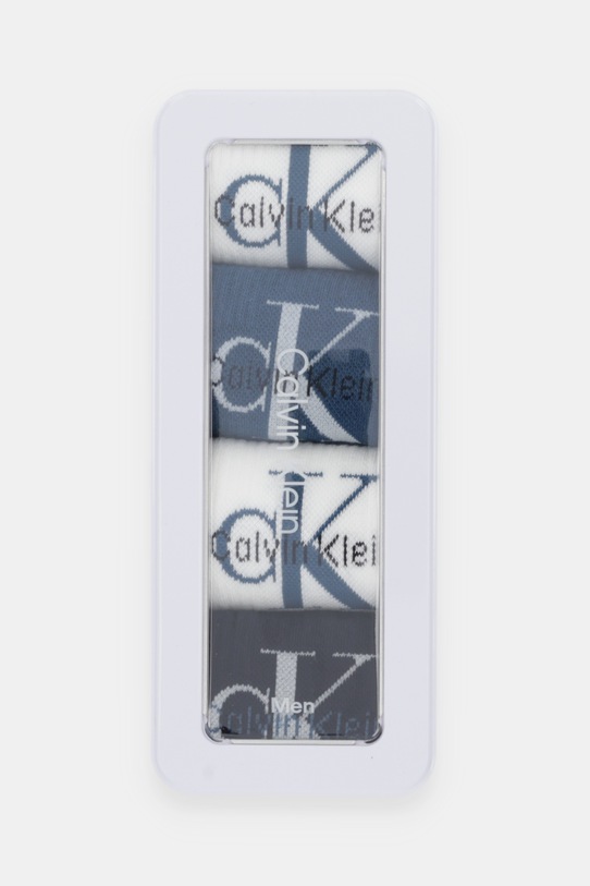 Odzież Calvin Klein Jeans skarpetki 4-pack 701235982 biały