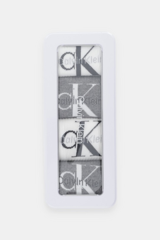 Odzież Calvin Klein Jeans skarpetki 4-pack 701235982 szary