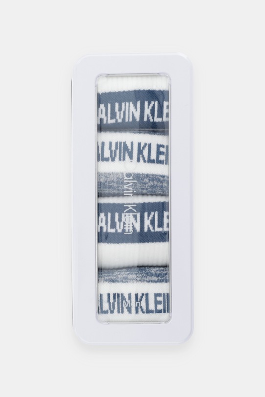 Odzież Calvin Klein Jeans skarpetki 4-pack 701235983 niebieski