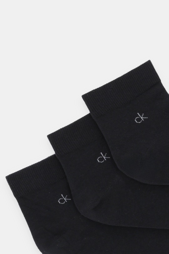 Calvin Klein skarpetki 3-pack 701234209 czarny AW25